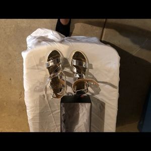 Silver Sandals